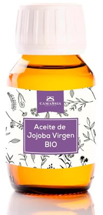 Camassia Aceite de Jojoba virgen BIO | Aceites vegetales | De primera presión en frío de agricultura ecológica | 250ml