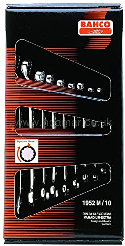 Bahco 1952M/10 - Juego Llaves Combinadas 10P