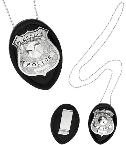 WIDMANN wdm05860 ? Collar Insignia policía Clip On, multicolor, talla única