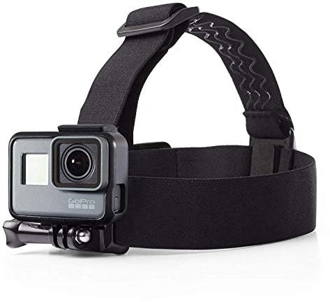 Amazon Basics Head Strap Camera Mount for GoPro, Black