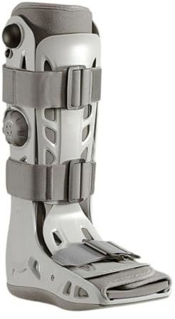 Aircast AirSelect Standard Walking Boot with Customizable Aircells, Open-Frame Design, and SoftStrike Technology for Heel Pain Reduction (Large)