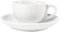 Olympia Whiteware Espresso Cups 3oz 85ml Set of 12 - Porcelain Tea, Coffee Cups Oven, Microwave and Dishwasher Safe CB464
