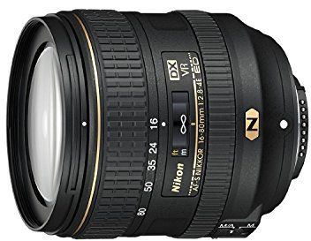 Nikon AF-S DX NIKKOR 16–80 mm 1:2,8–4E ED VR Black