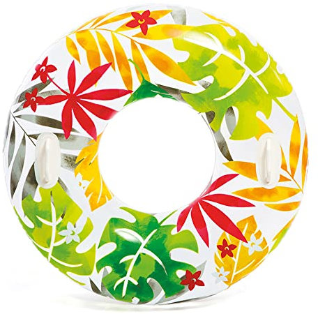 Intex Transparent Tube - Aufblasbarer Schwimmring - Ø 97 cm - Farblich Sortiert