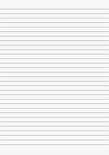 Brunnen 102100750 Kanzlei-Papier / Kanzleibogen (A4, liniert, 80 g/m², 50 Blatt eingeschweißt)