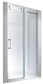 8 mm | 130x195cm Nischen- | Schiebetür | Duschtür | Nischentür | Duschwand | Dusche | Nischendusche | Schiebesysteme | ESG-Klarglas.