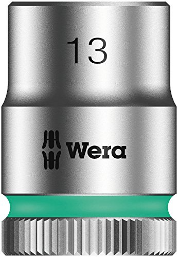 Wera 05003558001 Llave de Vaso con Arrastre, 3/8, 13 mm