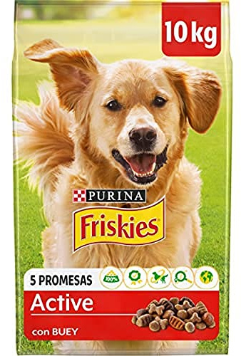 Friskies Vitafit pienso perro Activo Buey 10 kg