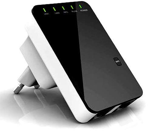 Repetidor WiFi Alta Potencia para amplificar señal inalámbrica en hogares, oficinas,.. (WR02)