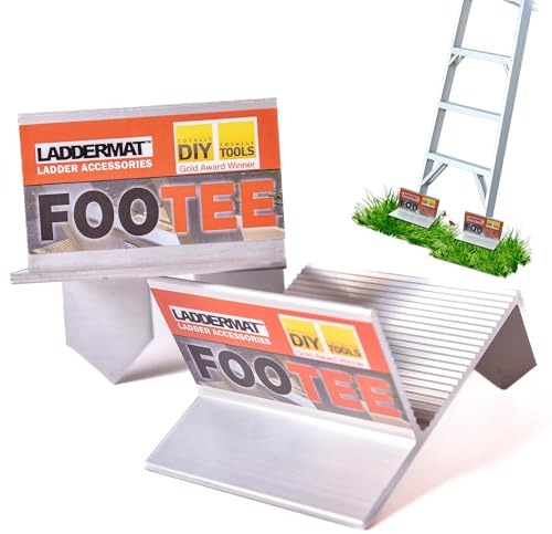Ladder Safety Anti-Slip Footing Device for Decking and Grass | Footee | Laddermat