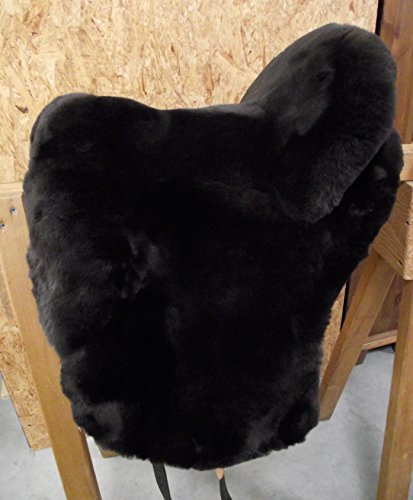 Echt Lammfell Zalea in Vollfellausführung, Lammfellbezug, Sattelbezug für Deuber & Partner Sattel DOMA