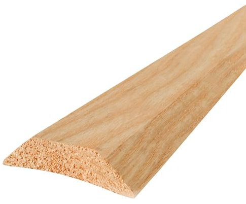 M-D Building Products 11767 3-1/2 in. x 1-1/16 in. x 36 in. Natural Hardwood High-Profile Threshold for Doorways