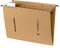 SCHÄFER SHOP Hangmappen A4 - hangmappen waaiermap hangmappen - 6-voudige register van Manila-karton - chamois, 5 stuks