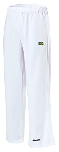 Kwon® - Capoeira Hose weiß Uni M
