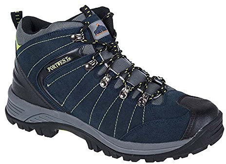 Portwest Bota De Trabajo Limes Ob, Tamaño: 42, Color: Marino, FW40NAR42