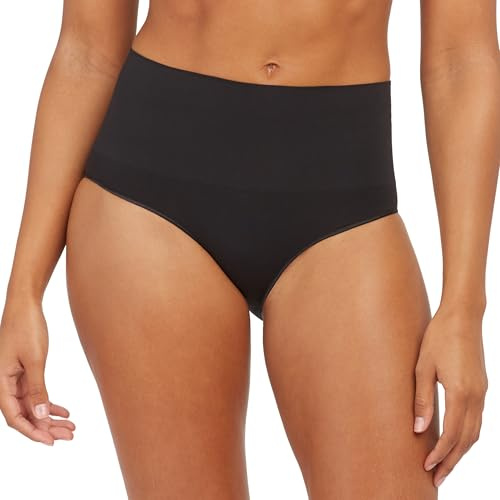 Spanx Brief, Braguitas Moldeadoras Mujer, Negro, S