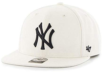 47 Brand MLB New York Yankees Captain Snapback No Shot cap Uomo Beige, Neutro, Taglia Unica