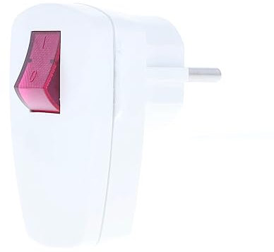 as - Schwabe Fiche de contact de mise à la terre à angle droit, 230 V, 45034