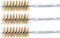 BGS 3078-19-M - Brosse en laiton - 19 mm - 6,3 mm (1/4) - 3 pièces