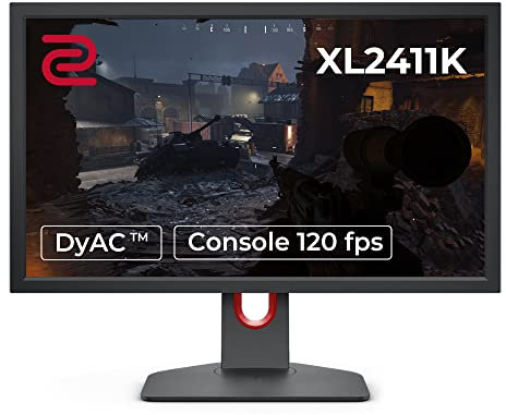 BenQ ZOWIE XL2411K Gaming Monitor (24 Zoll, 144 Hz, 1ms, DyAc, XL Setting to Share)