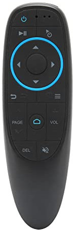 VBESTLIFE Télécommande Vocale de Remplacement, IR Learning Bluetooth Air Remote Control pour TV Box, pour, TV, Projecteur, Ordinateur(G10BTS)