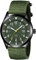 kieyeeno Edelstahl Herren Armbanduhr Analog Quarz Mode 30M Wasserdicht Multifunktions-Digitaluhr Sportuhr Business Herren Geschenk, grün, Armband