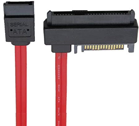 CY SAS-Kabel SFF-8482 SAS 29-polig auf SATA 22-polige Festplattenlaufwerk-Verlängerungskabel mit 15-poligem SATA-Stromanschluss