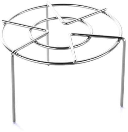 Steamer Rack,Round Cooling Rack,Stainless Steel Steaming Rack,Muti Purpose Pressure Cooker Cooking Rack Tall Trivet for Baking Canning Cooking Steaming