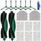 SOBEAU Accessoires pour iRobot Roomba Y0110/ Y0112/ Y0140 Aspirateur, 2 Brosse Principale, 6 Filtres HEPA, 6 Brosses Latérales, 6 Chiffon, Pièces de Rechange pour iRobot Roomba