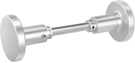 AwmnSrman Türknauf Türgriff mit Vierkant 8 mm Türknauf Drehbar Für Türstärke 38-50mm Silber