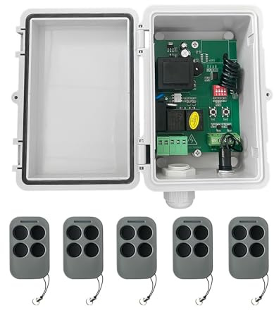 Receptor de motor universal CA, controlador moderno europeo for puertas enrollables(1Control board 5RC)