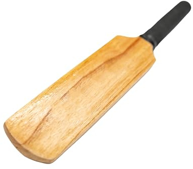 Plain Unbranded Mini Cricket Bat, 12 Inches, Varnished Finish, Signature Autograph Bat