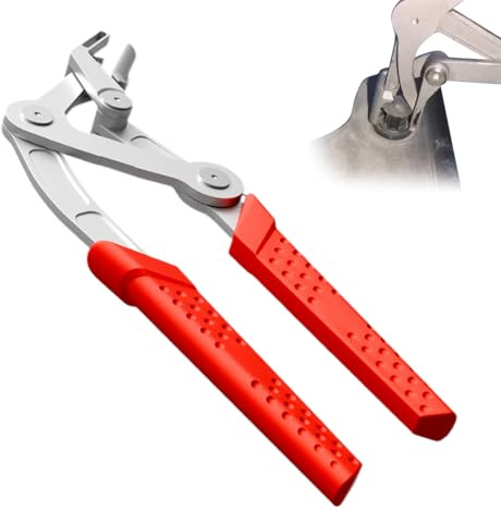 Pince à clips automobile,Outil en acier non abrasif | Pince pour agrafes de garnitures de tableau de bord, portes, intérieur et extérieur de voiture, camion, SUV | Pour intérieur et extérieur portes g