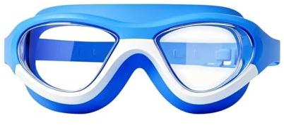 Simglasögon för barn – simglasögon, snorkelglasögon för barn, vattentät bländskydd | barn snorkel gles | För pojkar flickor nybörjare deltagare strand semester bakgård pool vattenpark hotell sommar