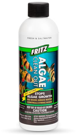 Fritz Aquatics AFA48008 Algae Clean Out for Aquarium, 8-Ounce, Model: 805000