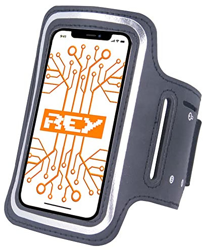 Armband Handytasche, Halterung für Smartphone 5 / 6 Größe, schwarz Armtasche Sportarmband