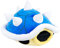 TOMY T12956A Mario Kart Mocchi Mocchi Plüsch Spielzeug Stachi Panzer Kissen - 40 cm groß - blau