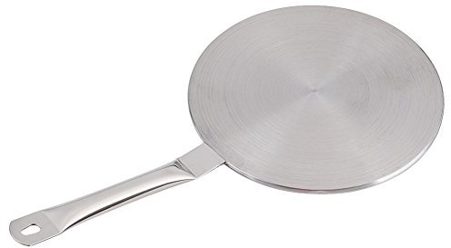 Aramox Stainless Steel Heat Diffuser Converter Disk for Gas Electric Household Supply Cooker Induction(20cm)