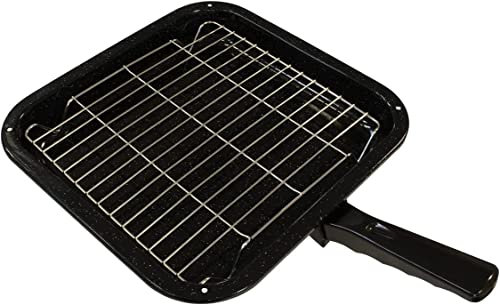 bartyspares Grill Pan & Handle for THETFORD Oven Cooker Caravan Motorhome Camper Van