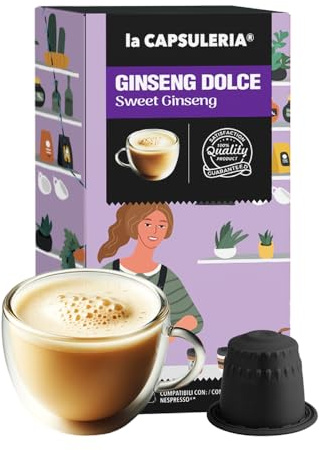 Capsuleria - SÖTT GINSENG (160 Kapslar) Kompatibel med Nespresso