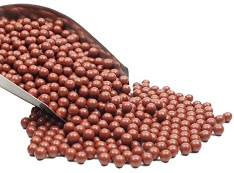 KuTi Kai Balles colorées pour lance-pierre en argile dure de 9 mm pour tir sur cible (rouge foncé, 500 g/paquet)