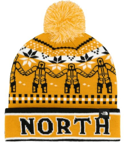 The North Face Kinder Ski Tuke Beanie-Mütze, Summit Gold Him Suit Ja, L