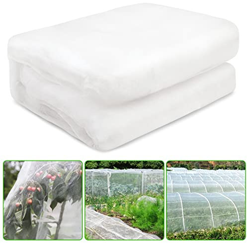 3X10M Insect Netting Garden Fine Mesh Netting Fruit Plant Vegetable Crop Protection Anti Bird Butterfly Barrier Net Reusable Fencing