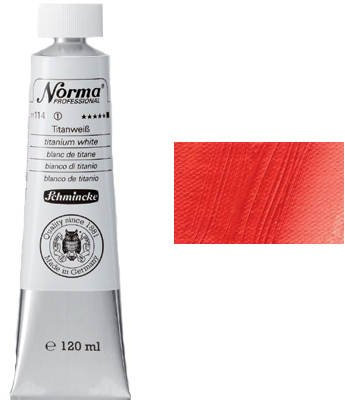 Schmincke – Norma® Professional - feinste Künstler-Ölfarben, Kadmiumrot mix - 120 ml