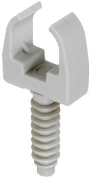 Dominos electricité | Raccord rapide electrique | Fil electrique | Connecteur electrique | Raccord électrique | 10 Chevilles D20mm Gris, Gris, Ø 20 mm | Debflex | 709071