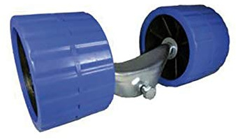 OSCULATI Staffa con rulli fissi Neri