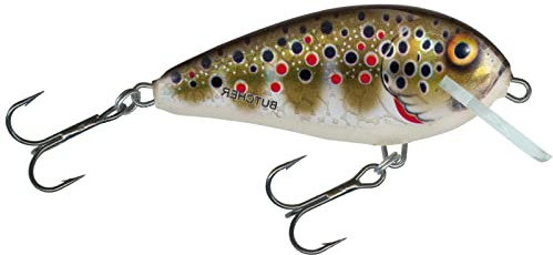Salmo Butcher Floating 5cm - Wobbler, Salmo Farben:Holographic Brown Trout