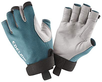 Edelrid Unisex – Erwachsene Work Glove Open II, Shark Blue, XL