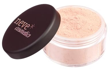 Neve Cosmetics fondotinta minerale in polvere High Coverage coprente, adatto a pelli da normali a grasse | Fair Neutral