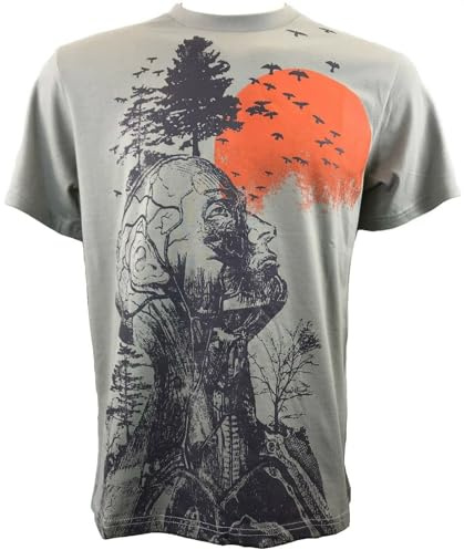 The Hangover Alan - Chemise de malbouffe pour fête costumée d'arbre humain, multicolore, M